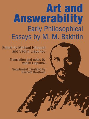 cover image of Art and Answerability